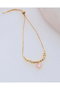 Heliophilia Silver Pulsera de Latón y Circonio en Dorado